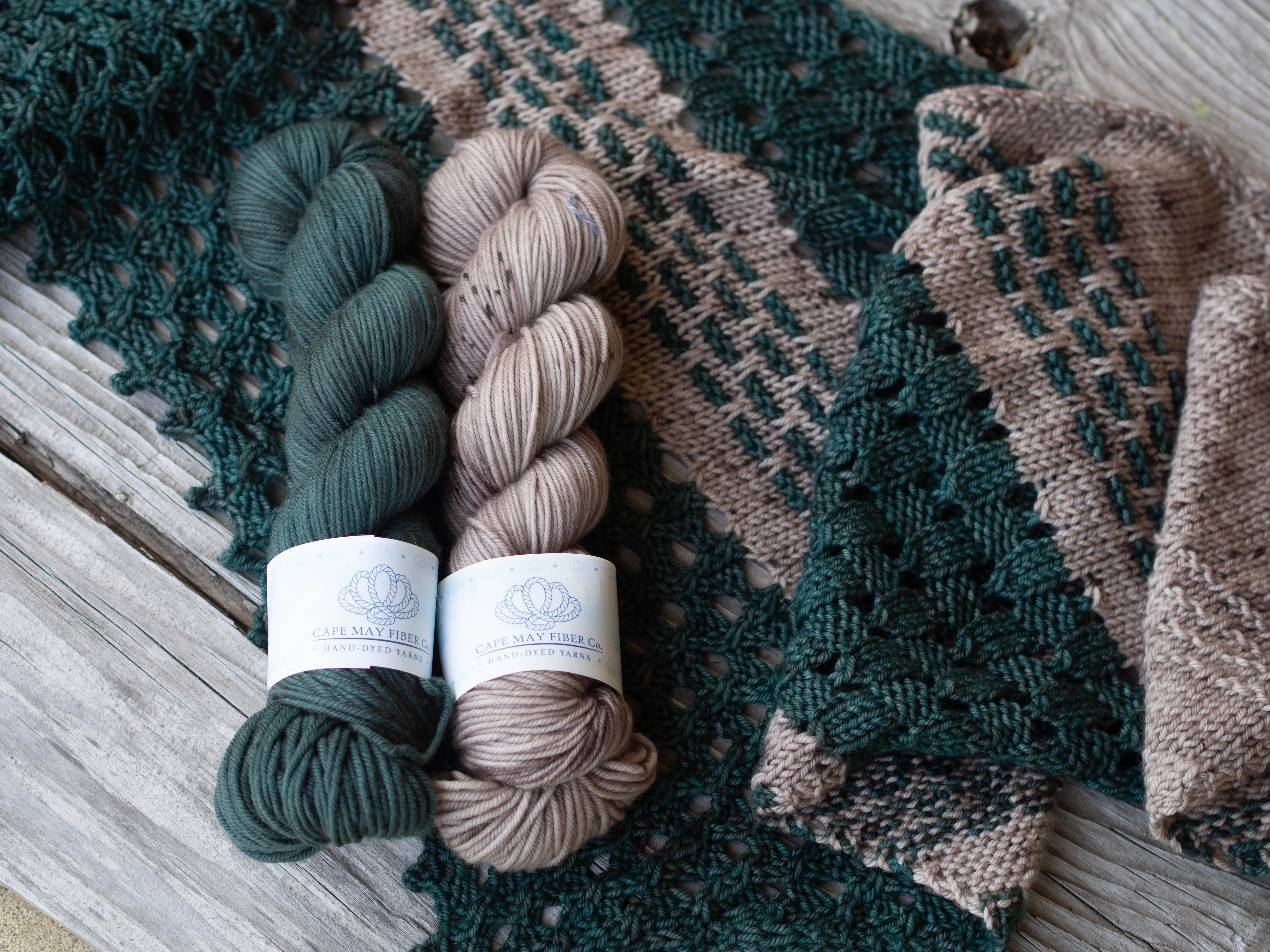 Pineland Shawl Kit