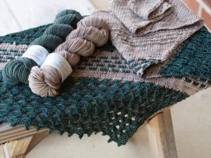 Pineland Shawl Kit