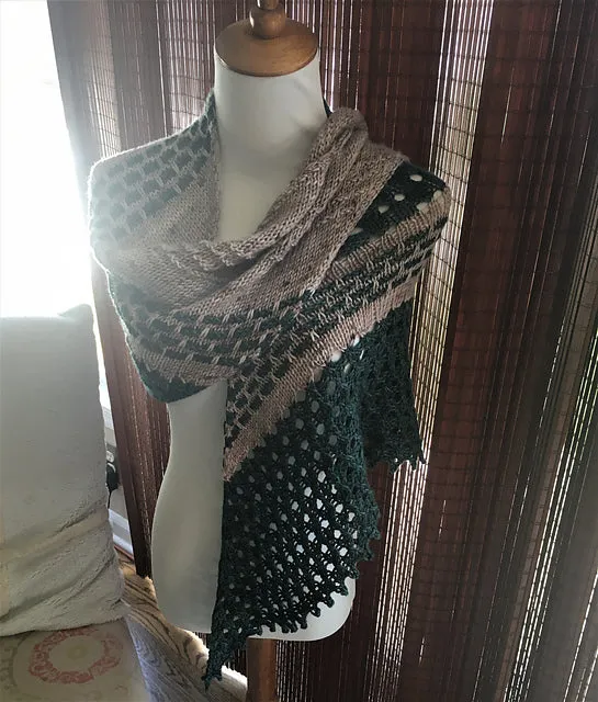 Pineland Shawl Kit