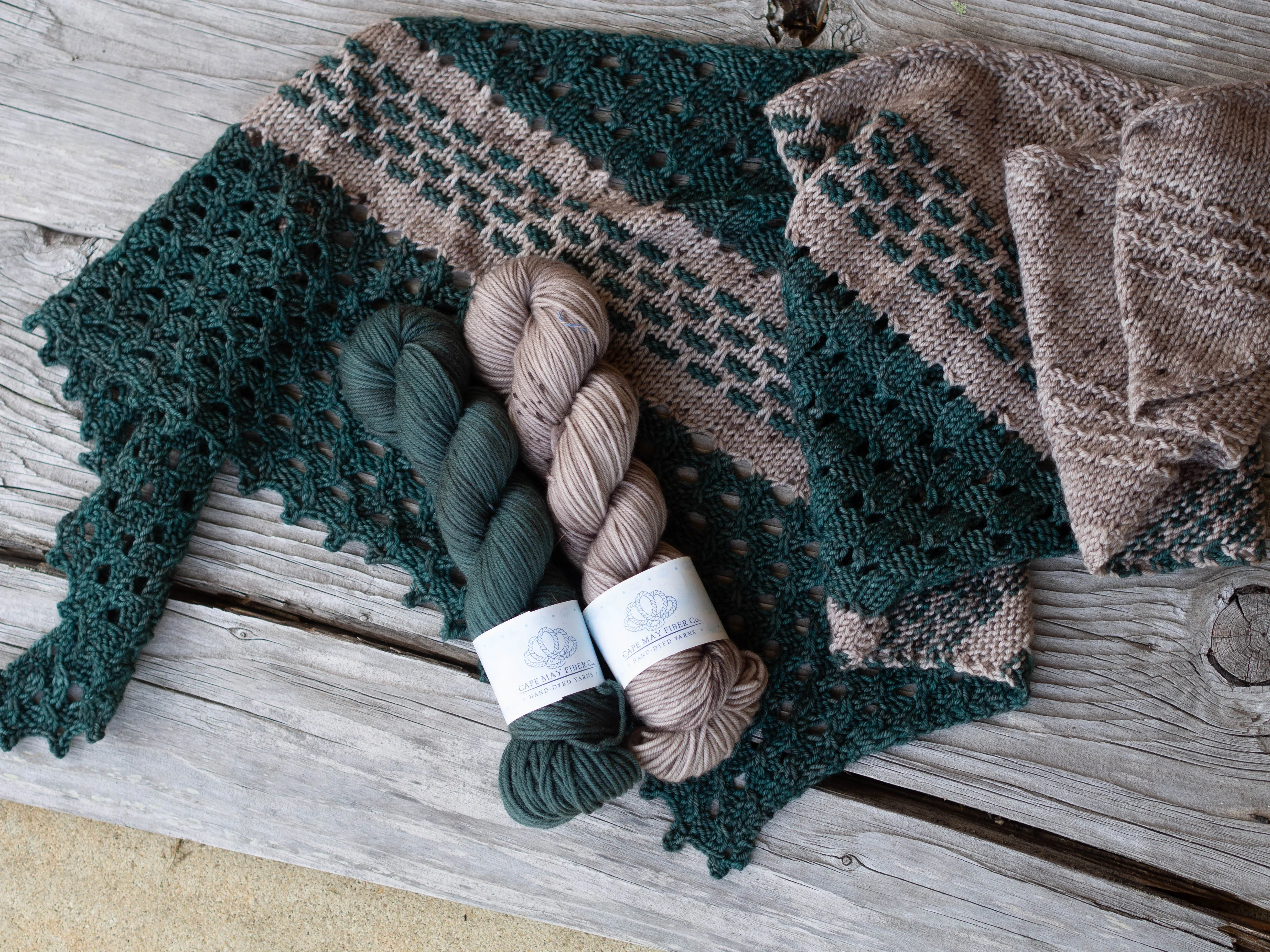 Pineland Shawl Kit