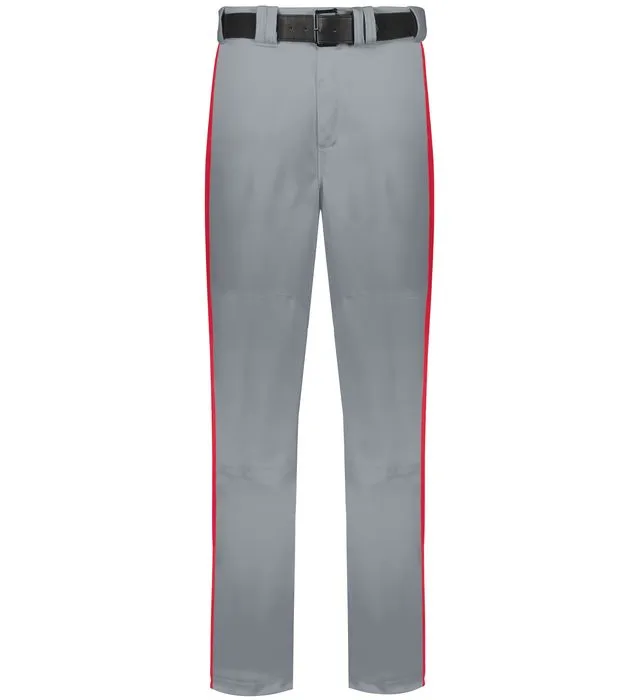 Russell Baseball Grey with True Red Change Up Piped Youth Baseball Pants