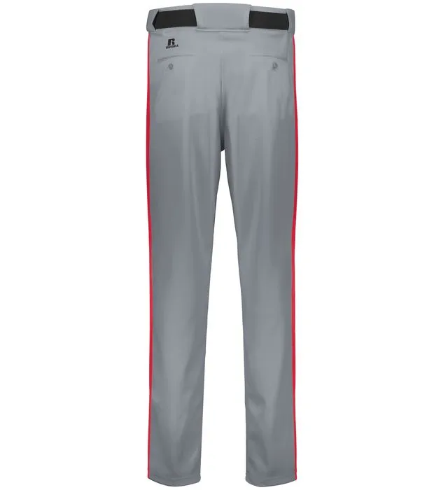 Russell Baseball Grey with True Red Change Up Piped Youth Baseball Pants