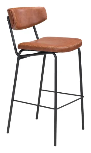 Sharon Barstool (Set of 4) Vintage Brown