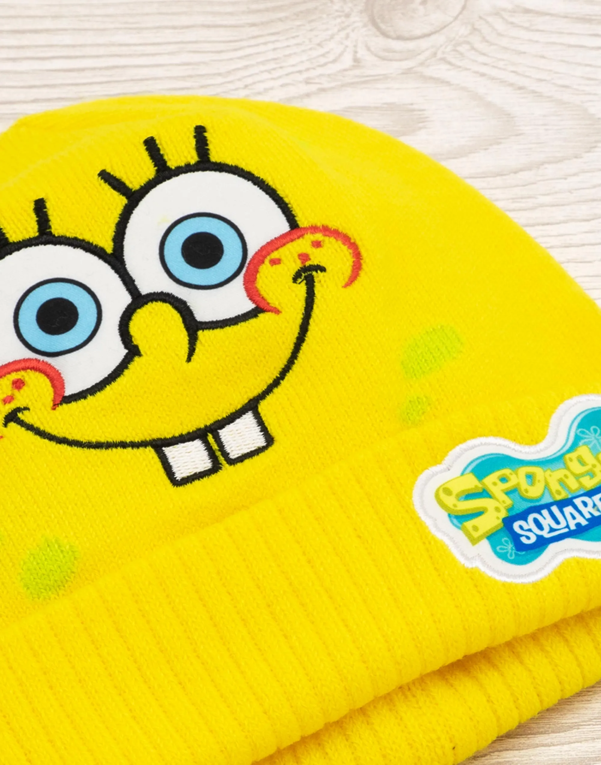 SpongeBob SquarePants Kids Knitted Hat and Gloves Set