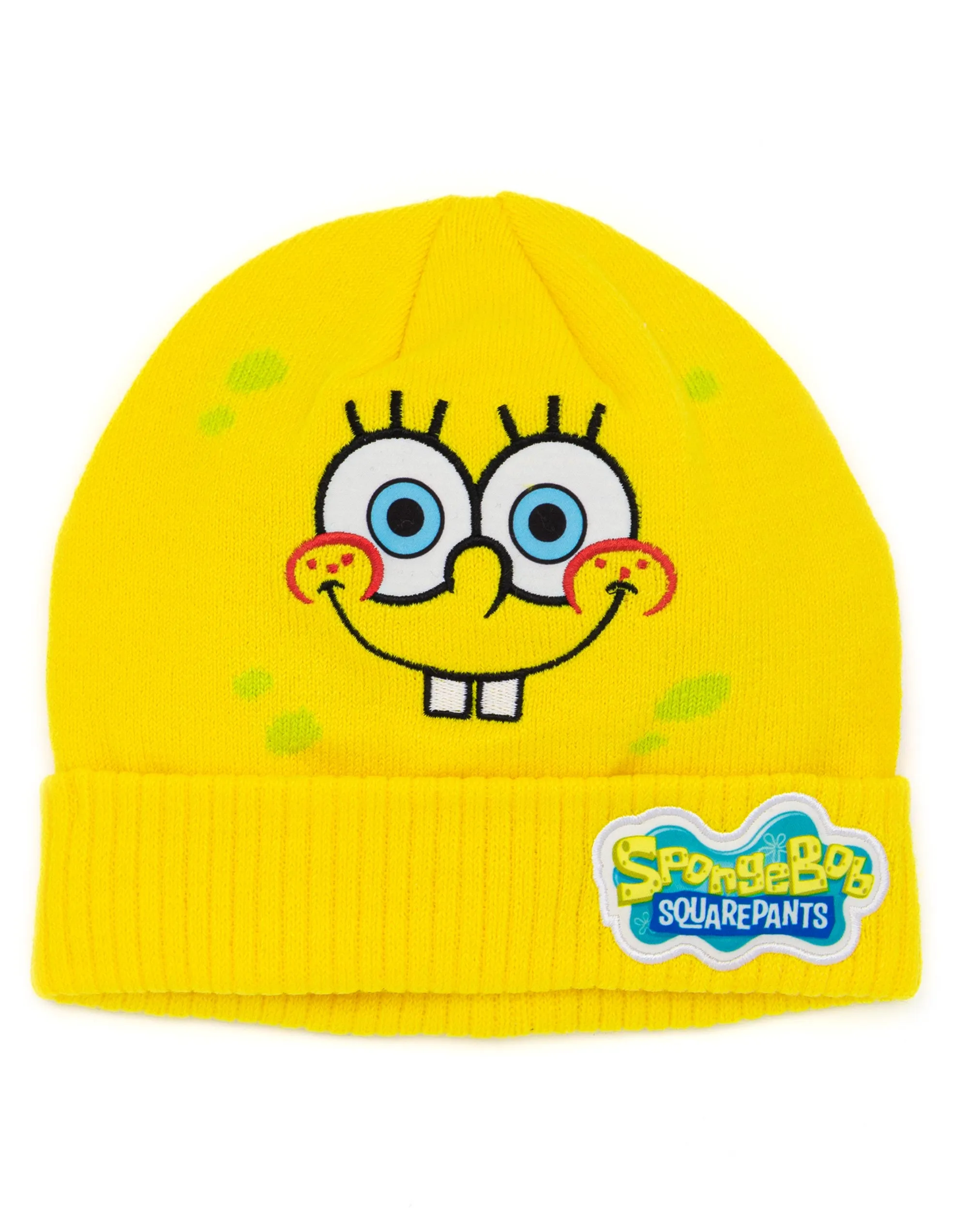 SpongeBob SquarePants Kids Knitted Hat and Gloves Set