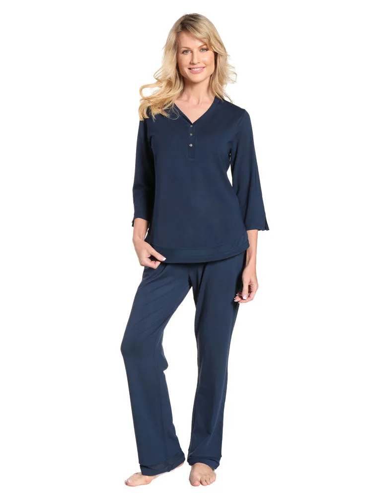 Womens Eco-PJ Bamboo Lounge Set